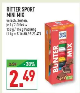 Marktkauf Ritter sport mini mix Angebot