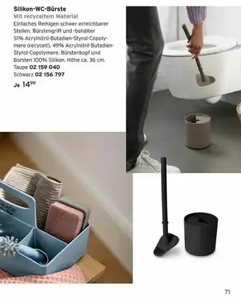 Tchibo Silikon-wc-bürste Angebot