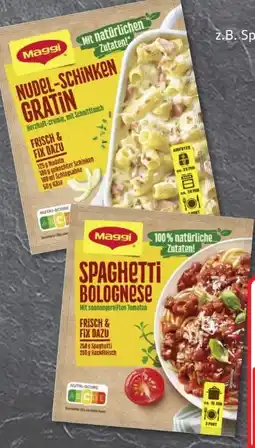 Edeka Maggi ‎Fix Spaghetti Bolognese Angebot