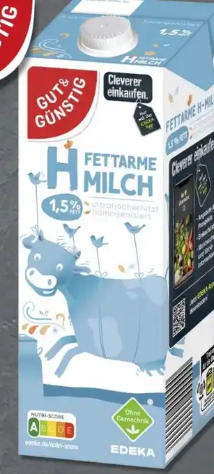 Edeka Gut & Günstig H-Milch Angebot