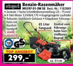 Norma Benzin-Rasenmäher MS197-51-3W SE Angebot