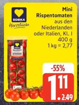 Edeka Mini-Rispentomaten Angebot