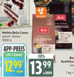Edeka Melitta Bella Crema Angebot