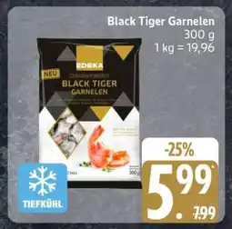 Edeka Black Tiger Garnelen Angebot