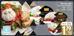 Edeka Burrata oder Burrata di Bufala Angebot