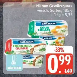 Edeka Milram Gewürzquark Angebot