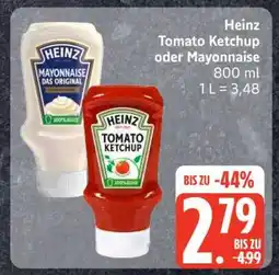 Edeka Heinz Tomato Ketchup oder Mayonnaise Angebot