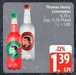 Edeka Thomas Henry Limonaden Angebot