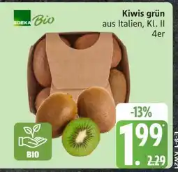 Edeka Kiwis, grün Angebot