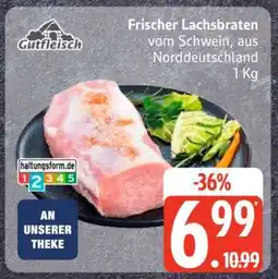 Edeka Frischer Lachsbraten vom Schwein Angebot