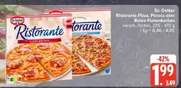 Edeka Dr. Oetker Ristorante Pizza, Piccola oder Bistro Flammkuchen Angebot