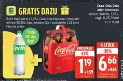 Edeka Coca-Cola Cola oder Limonade Angebot