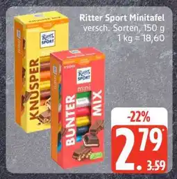 Edeka Ritter Sport Minitafel Angebot