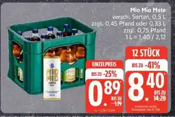 Edeka Mio Mio Mate Angebot