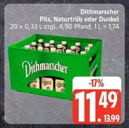 Edeka Dithmarscher Pils, Naturtrüb oder Dunkel Angebot