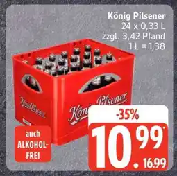 Edeka König Pilsener Angebot