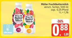 Edeka Müller Fruchtbuttermilch Angebot