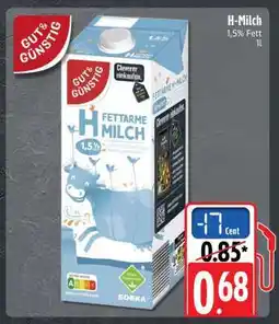 Edeka H-Milch, 1,5% Fett Angebot