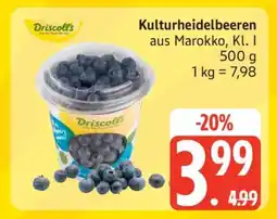 Edeka Kulturheidelbeeren aus Marokko, Kl. I Angebot