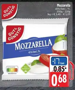 Edeka Mozzarella Angebot