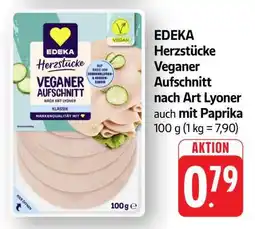 Edeka EDEKA Herzstücke Veganer Aufschnitt nach Art Lyoner Angebot