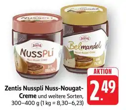 Edeka Zentis Nusspli Nuss-Nougat-Creme Angebot