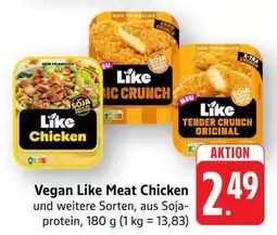 Edeka Vegan Like Meat Chicken Angebot