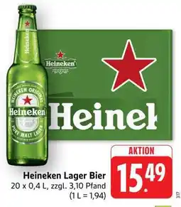 Edeka Heineken Lager Bier Angebot