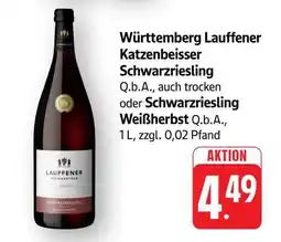Edeka Württemberg Lauffener Katzenbeisser Schwarzriesling Angebot