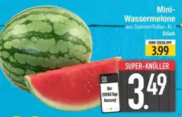 Edeka Mini- Wassermelone Angebot