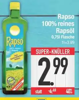 Edeka Rapso 100 % reines Rapsöl Angebot