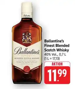 Edeka Ballantine’s Finest Blended Scotch Whisky Angebot