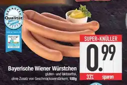 Edeka Bayerische Wiener Würstchen Angebot