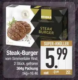 Edeka Steak-Burger Angebot