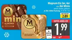 Edeka Magnum Eis 3er, 4er oder 6er Minis Angebot