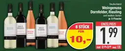 Edeka Weingenuss Dornfelder, Riesling Angebot