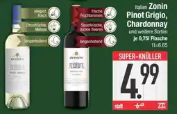 Edeka Zonin Pinot Grigio, Chardonnay Angebot