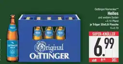 Edeka Oettinger/Hornecker Helles Angebot