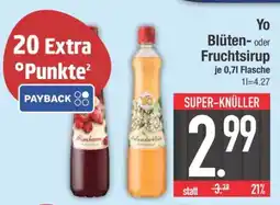 Edeka Yo Blüten- oder Fruchtsirup Angebot