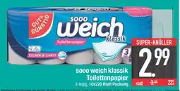 Edeka sooo weich klassik Toilettenpapier Angebot
