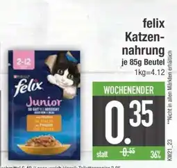Edeka felix Katzennahrung Angebot