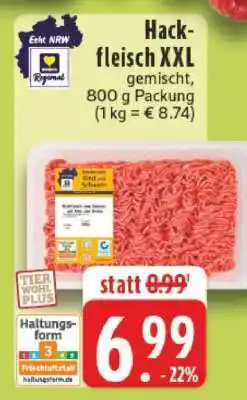 Edeka Hackfleisch XXL gemischt Angebot
