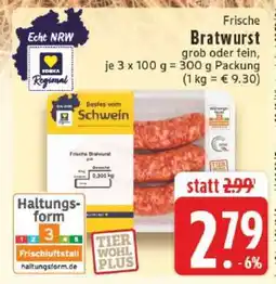 Edeka Frische Bratwurst Angebot