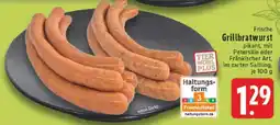 Edeka Frische Grillbratwurst Angebot