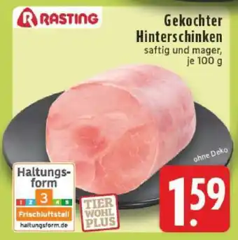 Edeka Gekochter Hinterschinken Angebot