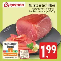 Edeka Rasting Nusstoastschinken Angebot