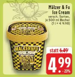 Edeka Mälzer & Fu Ice Cream Angebot