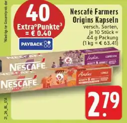 Edeka Nescafé Farmers Origins Kapseln Angebot