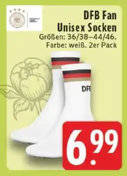 Edeka DFB Fan Unisex Socken Angebot