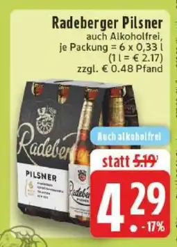 Edeka Radeberger Pilsner Angebot